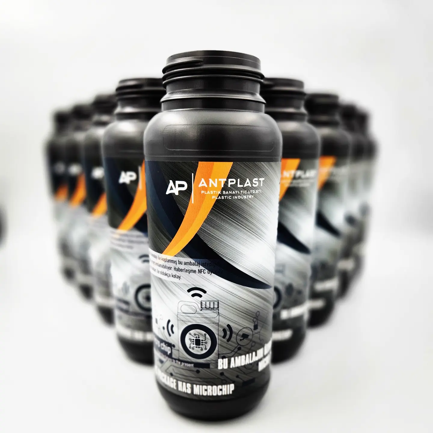 IML etiketli NFC mikroçipli şişe üretimi